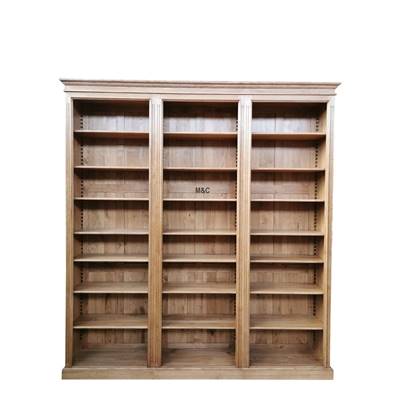 Bibliothèque AIX ouverte en Bois de Chêne | 260
