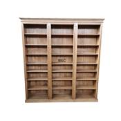 Bibliothèque AIX ouverte en Bois de Chêne | 260