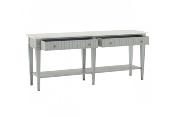 Console double plateau & 2 tiroirs  de Style classique | Stendhal 185