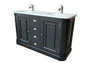 Meuble Salle de Bain Monaco 150   | plateau Krion Blanc