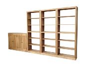 Bibliothèque Sur Mesure en bois | VAR 