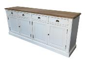 Buffet En Bois Massif Finition Provence Antiquaire | 220 cm long