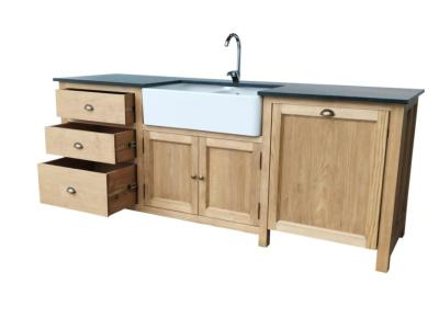 Meuble Sous évier de Cuisine &  Lave Vaisselle  en Bois| 225 