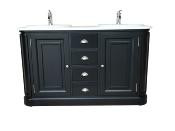 Meuble Salle de Bain Monaco 150   | plateau Krion Blanc
