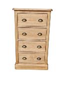 Petite Commode Hampton 4 Tiroirs en Pin Massif | 60