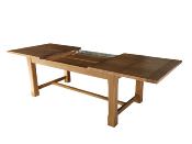 Table de Ferme Chêne Massif Extensible  / Rallonges intégrées