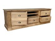 Meuble TV en chêne sur Mesure | 200