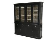 Vaisselier Manoir en bois de Chêne  Noir Antiquaire | 220