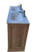 Meuble Salle de Bain  Cardiff en Chêne | 140