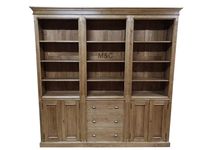 Bibliotheque / Vitrine en Pin Massif