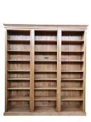 Bibliothèque AIX ouverte en Bois massif  de Chêne | 260
