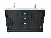 Meuble Salle de Bain Monaco 150   | plateau Krion Blanc