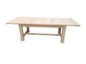 Table de Ferme Chêne Massif Extensible  / Rallonges intégrées