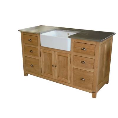 Meuble sous Evier de Cuisine 6 Tiroirs