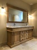 Meuble Salle de bain chêne massif Dinard | 185