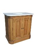 Meuble Salle de Bain Monaco Chêne 90 | plateau Krion 