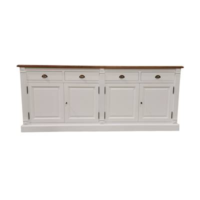 Buffet Bas 220 Hossegor en Bois / Plateau chene