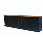 commode de Metiers 18 Tiroirs en pin