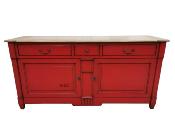 Buffet Bas Chêne Bastide Rouge antiquaire