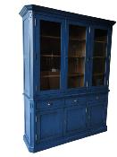 Buffet Vaisselier Manoir en Chêne Bleu Antiquaire |185