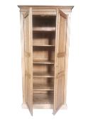 Dressing 2 portes en Pin Ciré Miel Anglais