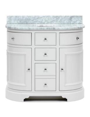 Meuble de Salle de Forme Arrondi | Mayfair 100