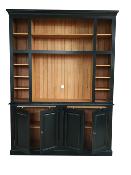 Bibliothèque  avec TV Intégrée  Atelier en Bois  | 180