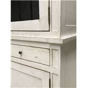 Buffet Vaisselier Bois Massif Rivoli 3Portes