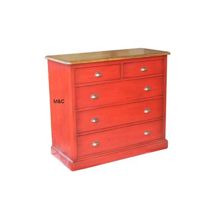 Grande Commode en bois Hampton