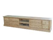 Grand meuble TV chêne Marly   | 300 cm de long