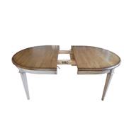 Table ovale Extensible  en chêne à Rallonges