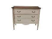 Commode 3 tiroirs Louis XVI Classique Chic - Tours