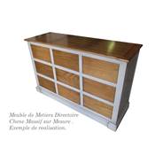 Meuble de Metiers 9 Tiroirs Directoire