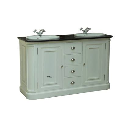 meuble salle de bain Monaco en bois classique