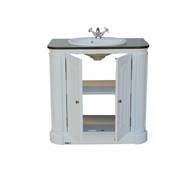 Meuble salle de Bain Monaco en Bois  | 90