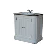 Meuble salle de Bain Monaco en Bois  | 90