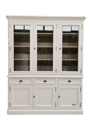 Buffet vaisselier Hampton 3 portes Bois | 185