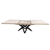 Table en chene et Pieds Metal