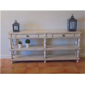 Console en Chene Brocante