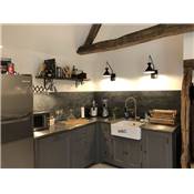 Cuisine sur mesure en Bois style Retro Gris