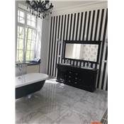 Grand Meuble salle de bain en bois Biarritz