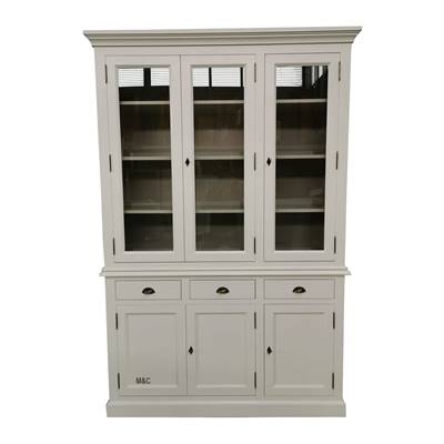 Buffet vaisselier cottage en Pin  | 150