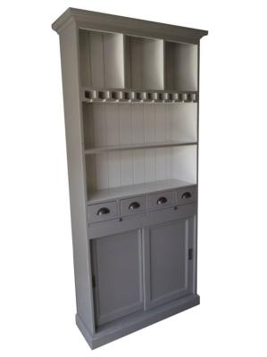 Arrière de bar en Pin Massif