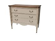 Commode 3 tiroirs Louis XVI Classique Chic - Tours