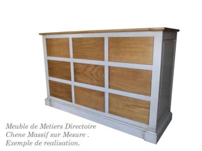 Meuble de Metiers 9 Tiroirs Directoire