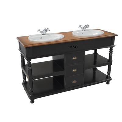 Meuble Salle De Bain De Charme En Bois