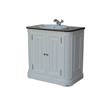 Meuble salle de Bain Monaco en Bois  | 90