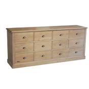 Meuble de Metiers 12 Tiroirs bois "Landais