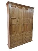 Armoire Chamonix en Pin Massif 