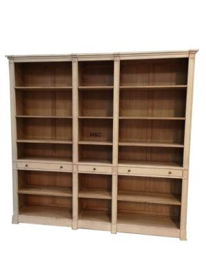 Bibliotheque en Bois 3 Tiroirs Rivoli